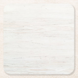 Sous-verre en papier rustique en marbre blanc simp