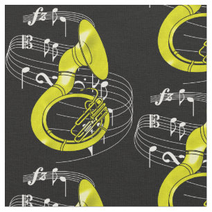 Sousaphone Fabric- Dark Fabric