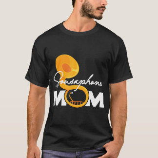Sousaphone Mom Marching Band Musical Instrument T-Shirt