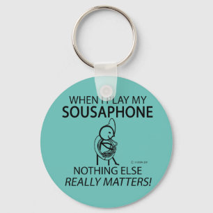 Sousaphone Nothing Else Matters Keychain