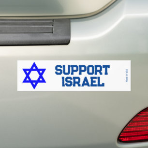 Soutenez Israël Bumper Sticker
