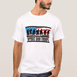 Soutenez le T-shirt de nos hommes de troupes