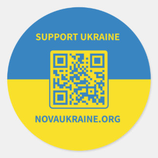 Soutenez les autocollants Ukraine
