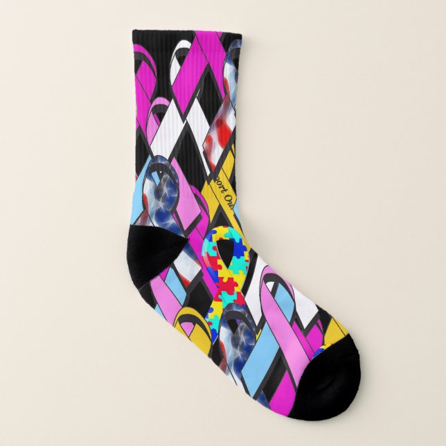 Soutenez les chaussettes d'une cause (Gauche intérieur)