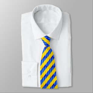 Soutenez l'Ukraine Cravate Couleurs du drapeau ukr