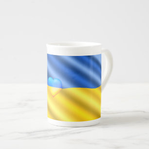Soutenez l'Ukraine Mug drapeau ukrainien - Liberté