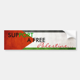 Soutenez un autocollant Free Palestine Bumper