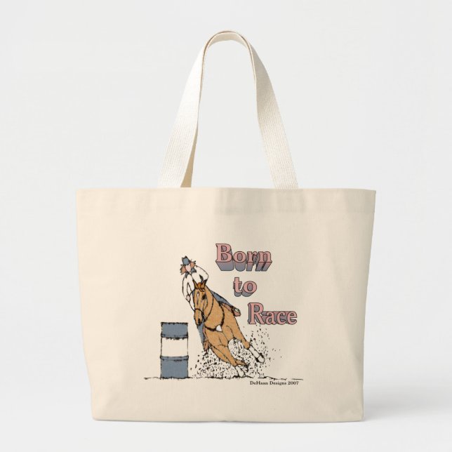 Soutenu pour emballer le sac de cheval de baril (Devant)