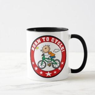 Soutenu pour faire un cycle la tasse
