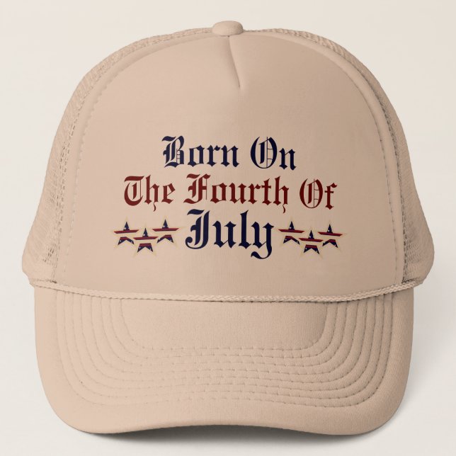 SOUTENU SUR LE QUATRIÈME DU CASQUETTE DE JUILLET (Devant)