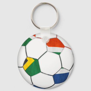 south africa 2010 world cup soccer keychain