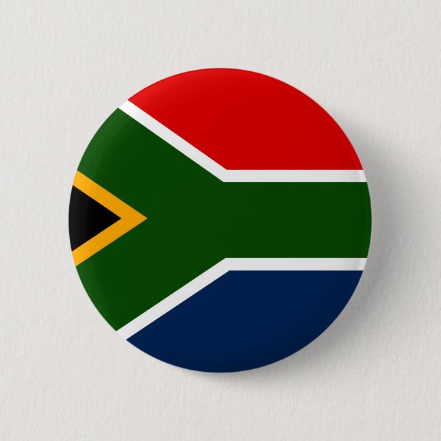 South Africa 2 Inch Round Button (Front)