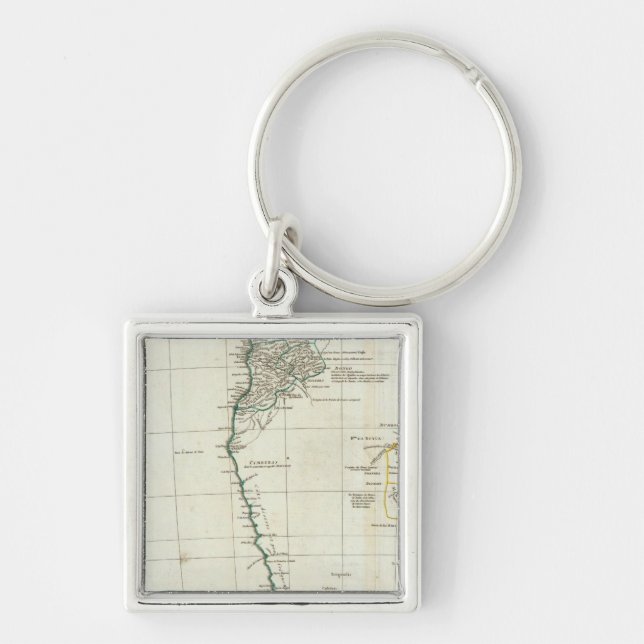 South Africa 3 Keychain (Front)