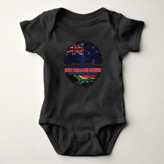 South Africa African New Zealander New Zealand Baby Bodysuit