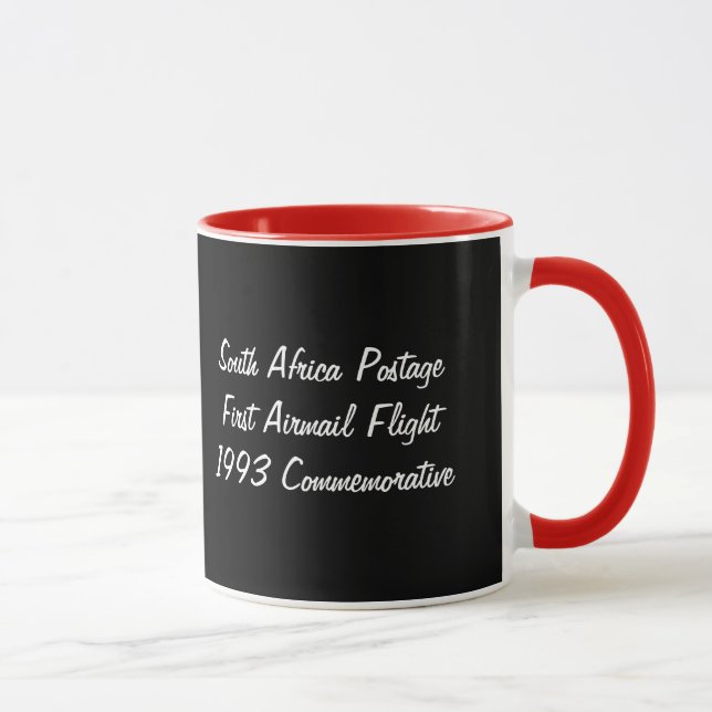 SOUTH AFRICA* Aviation Commemorative Stamp Mug (Right)
