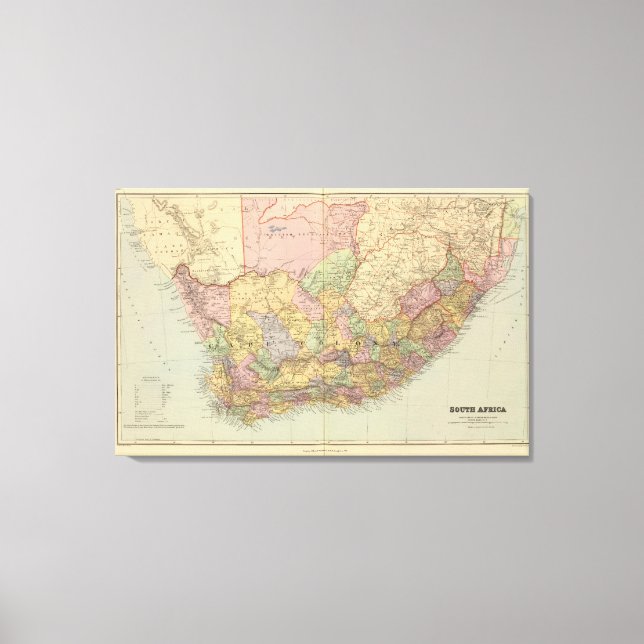 South Africa Canvas Print (Front)