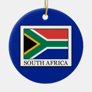 South Africa Ceramic Ornament