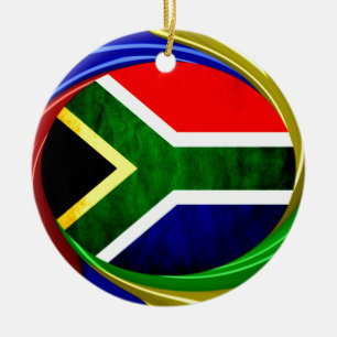 South Africa Ceramic Ornament