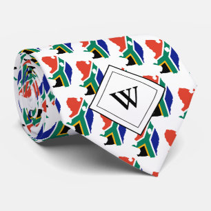 SOUTH AFRICA Christian Scripture J3:16 Monogram Tie