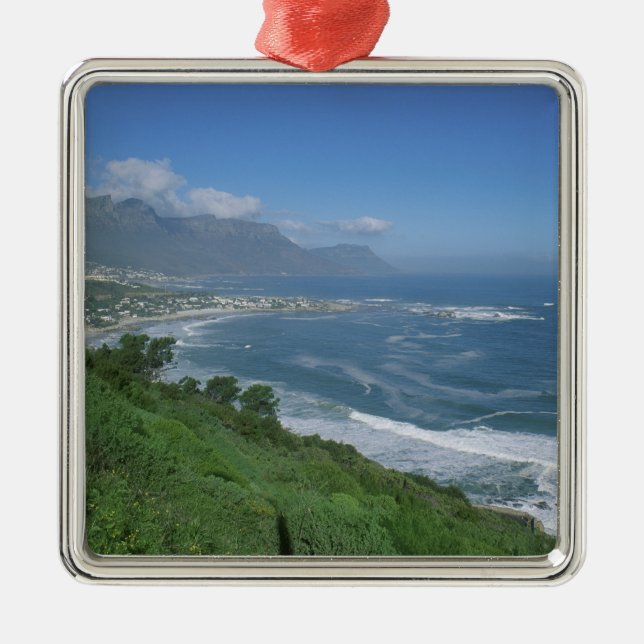 South Africa - Clifton Beach, Cape Town Metal Ornament (Front)