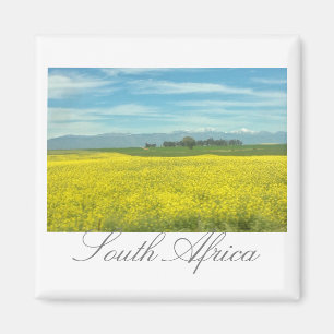 South Africa Countryside Landscape Nature Magnet