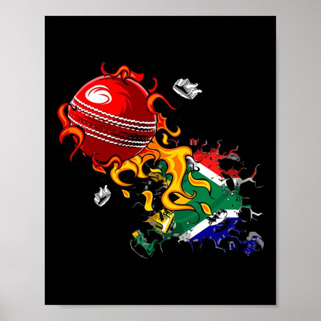 South Africa Cricket  Poster (Front)