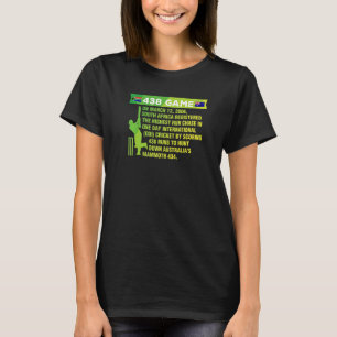 South Africa Cricket Protea 438 Game Nostalgia Bra T-Shirt