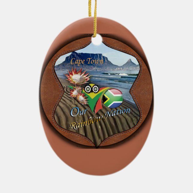 South Africa design ornament (Back)
