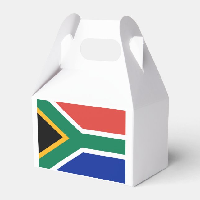 South Africa Favor Box (Back Side)