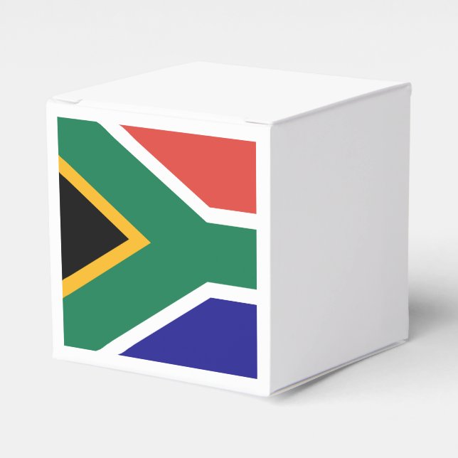 South Africa Favor Box (Front Side)