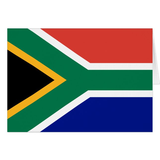 South Africa Flag (Devant horizontal)