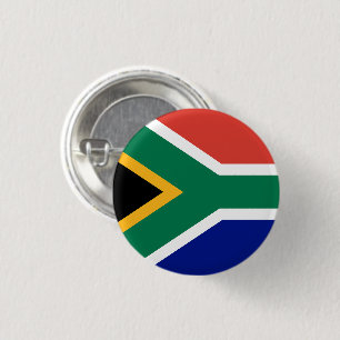 South Africa flag 1 Inch Round Button