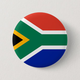 South Africa Flag 2 Inch Round Button