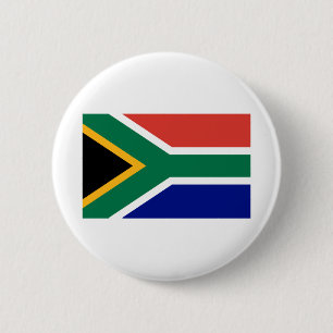 South Africa Flag 2 Inch Round Button