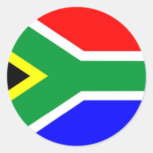 South Africa flag Classic Round Sticker