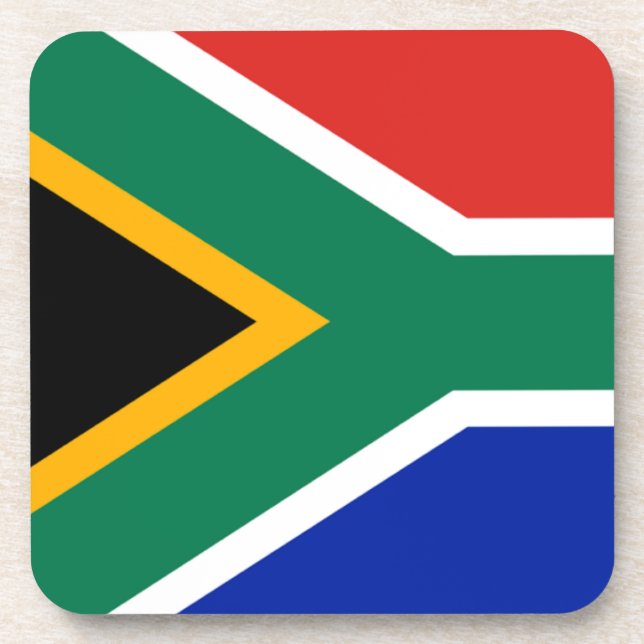 South Africa Flag Coaster (Front)