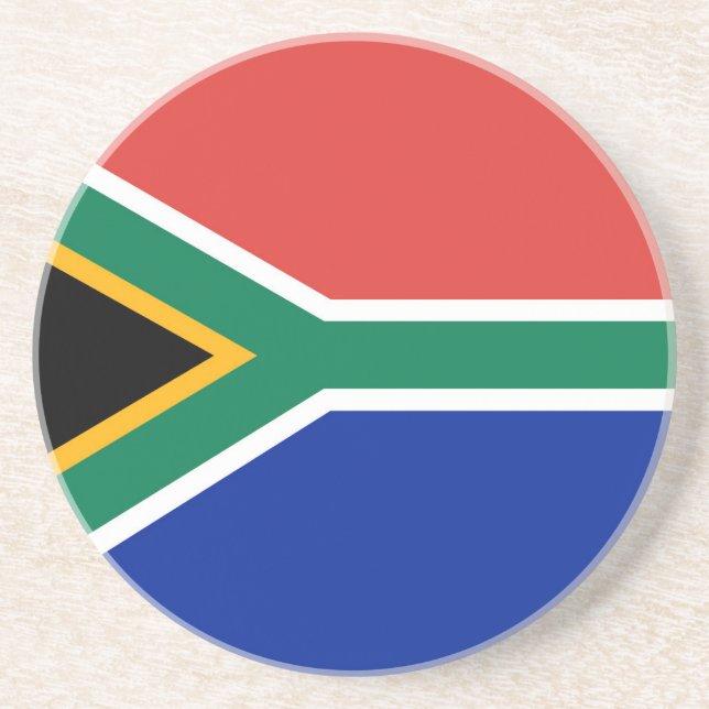 South Africa flag Coaster (Front)