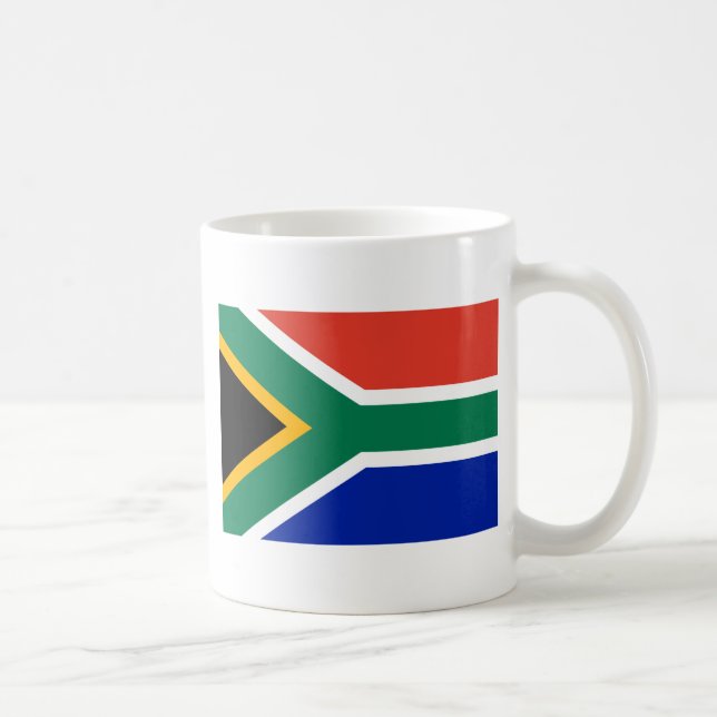 south africa flag coffee mug (Right)
