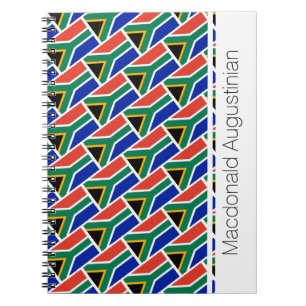 SOUTH AFRICA Flag Customized Notebook Journal
