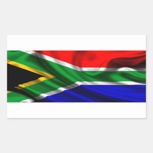 South Africa Flag Fabric Sticker