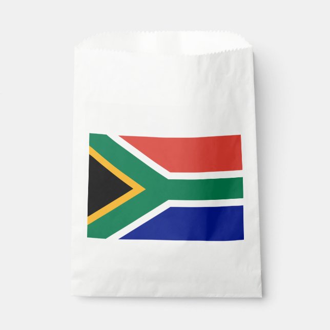 South Africa Flag Favour Bag (Front)