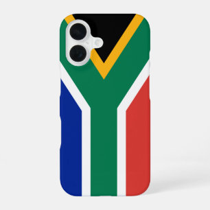 South Africa Flag iPhone 16 Case
