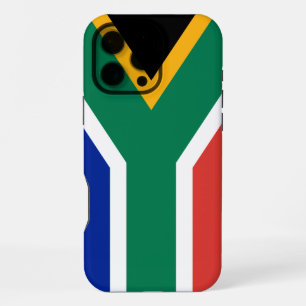 South Africa Flag iPhone 16 Pro Max Case