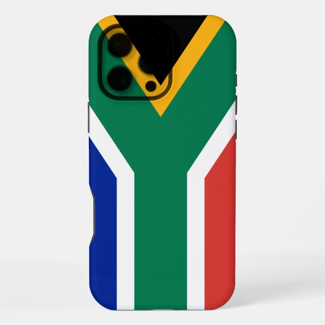 South Africa Flag iPhone Case (Back)