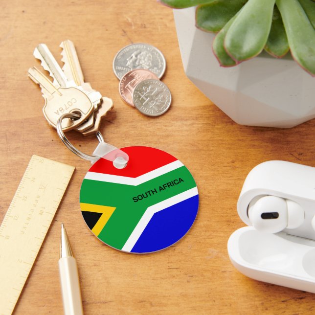 SOUTH AFRICA FLAG KEYCHAIN (Desk)