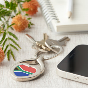 South Africa flag Keychain