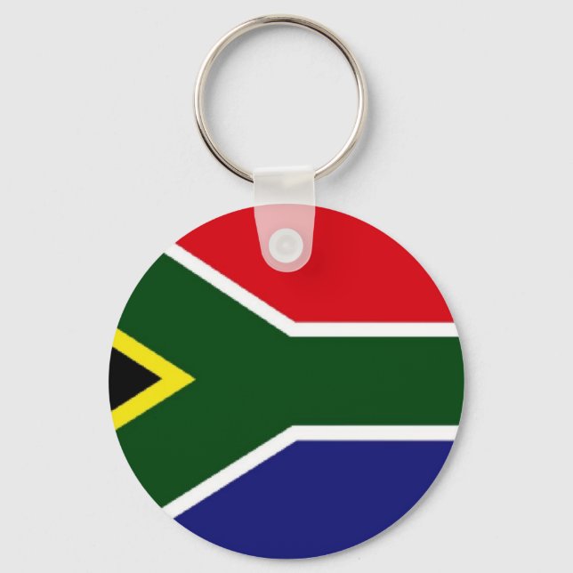 South Africa Flag Keychain (Front)