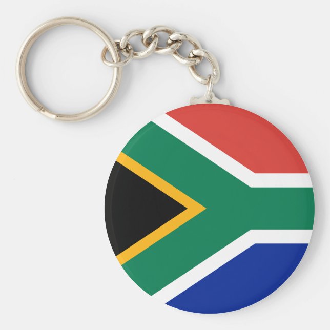 South Africa Flag Keychain (Front)