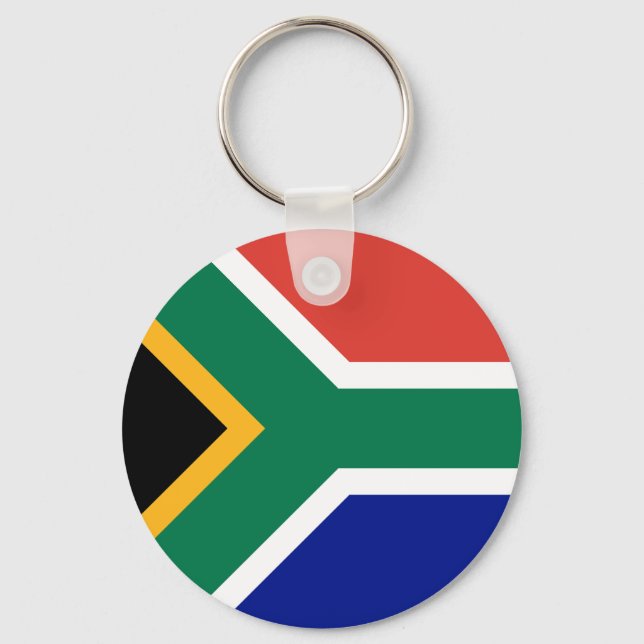 South Africa Flag Keychain (Front)