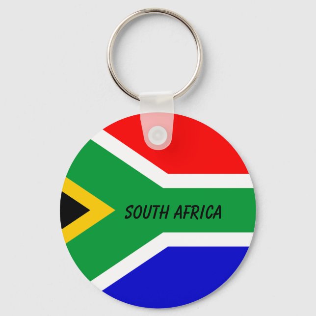 SOUTH AFRICA FLAG KEYCHAIN (Front)
